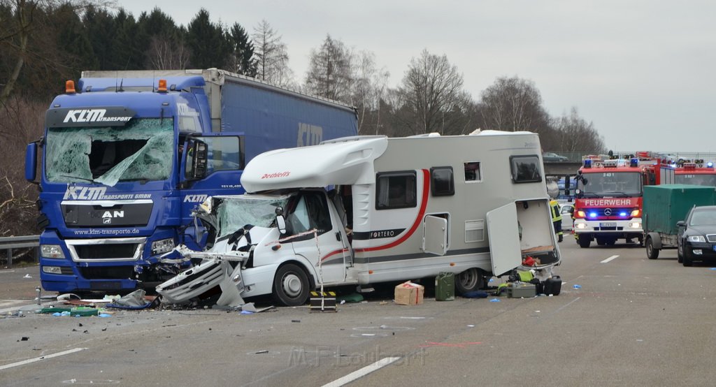 Schwerer VU A 1 Rich Saarbruecken kurz vor AK Leverkusen P098.JPG - Miklos Laubert